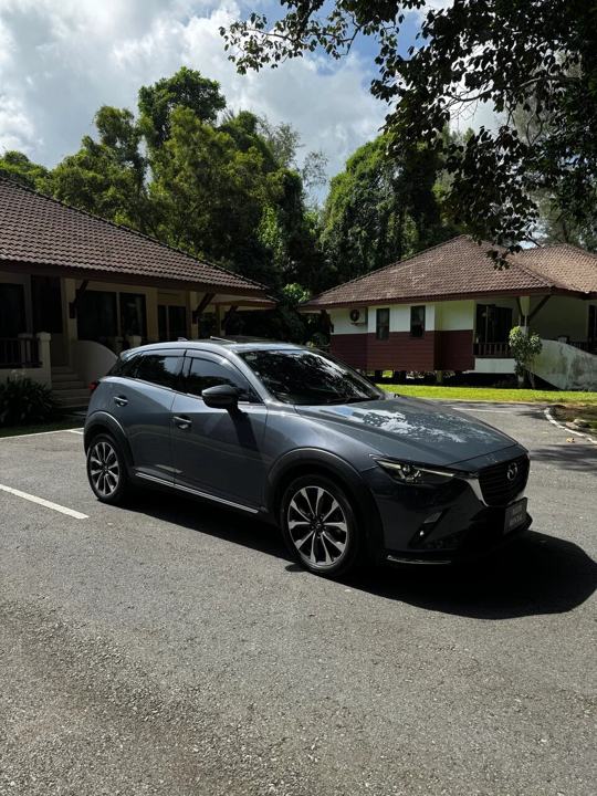 Mazda CX-3 2023, синий